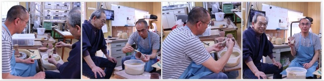 萩焼伝統工芸士・樋口大桂の萩焼技体験